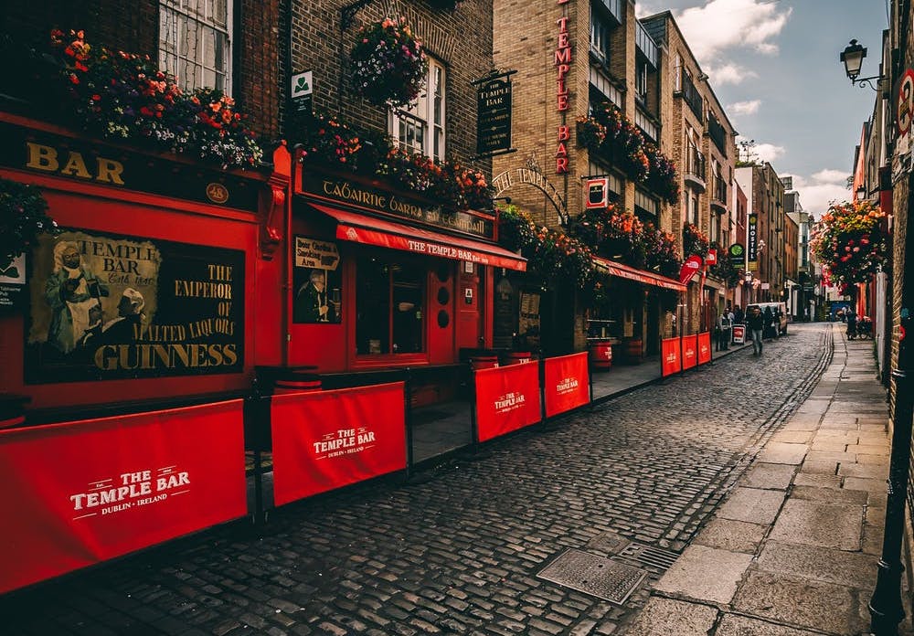 Temple bar en Dublín